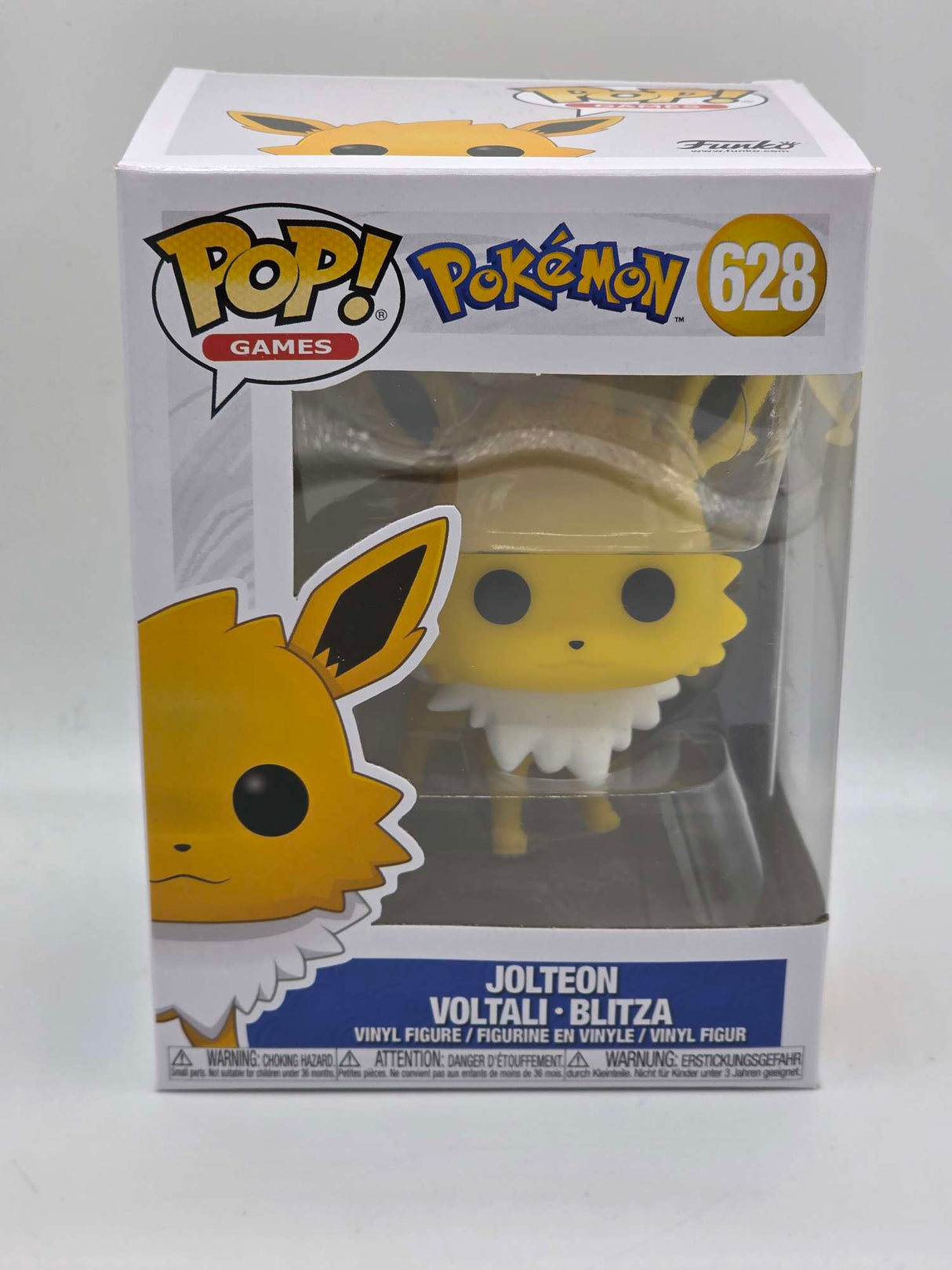 Damaged Box | JOLTEON | Pokemon | Funko Pop Games #628