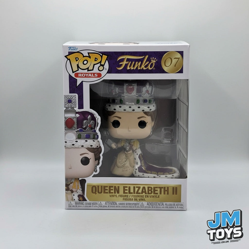 Funko Pop! Royals QUEEN ELIZABETH II #07 Coronation Figure