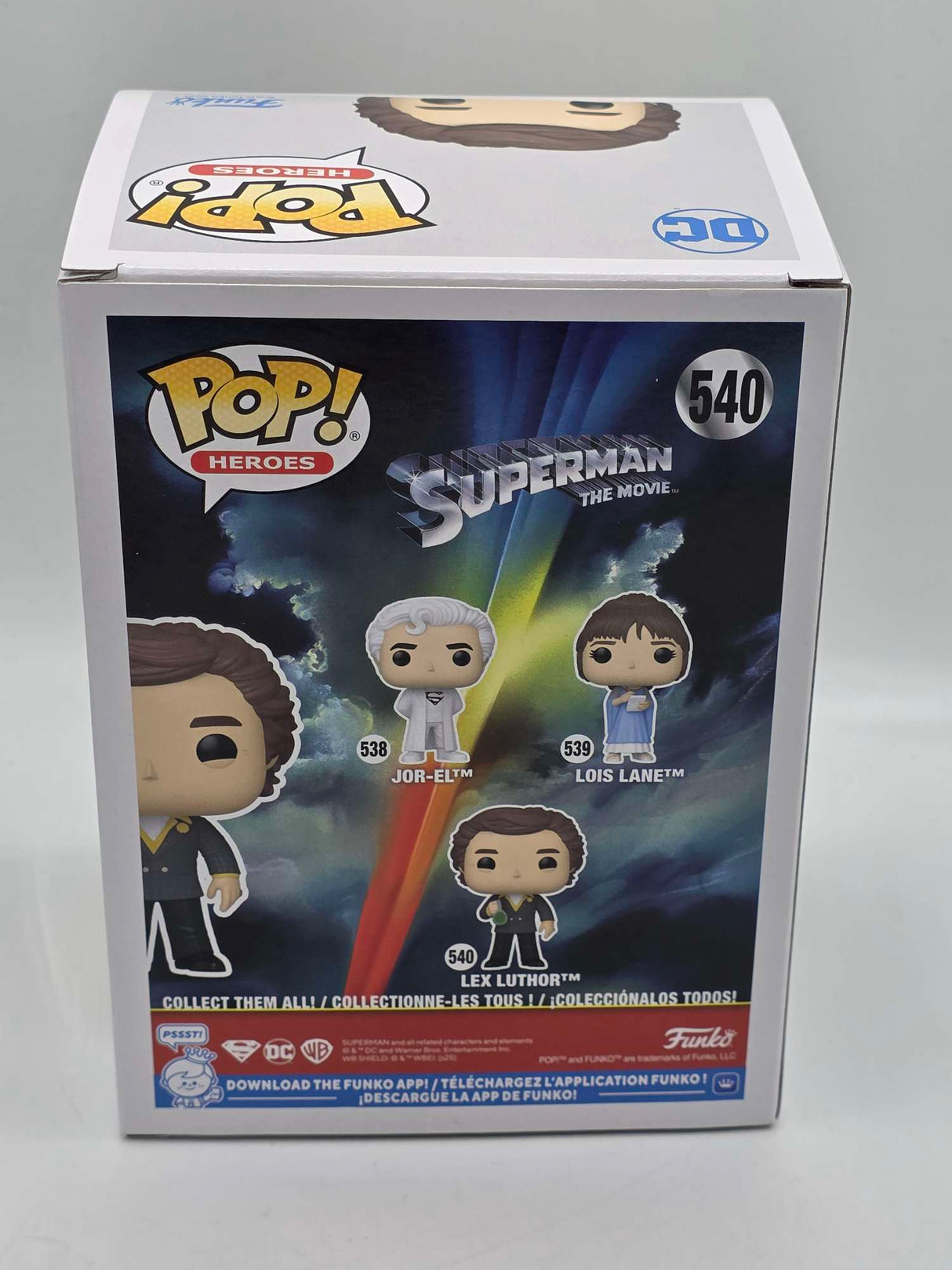 LEX LUTHOR | Superman The Movie 1978 | Funko Pop Heroes #540