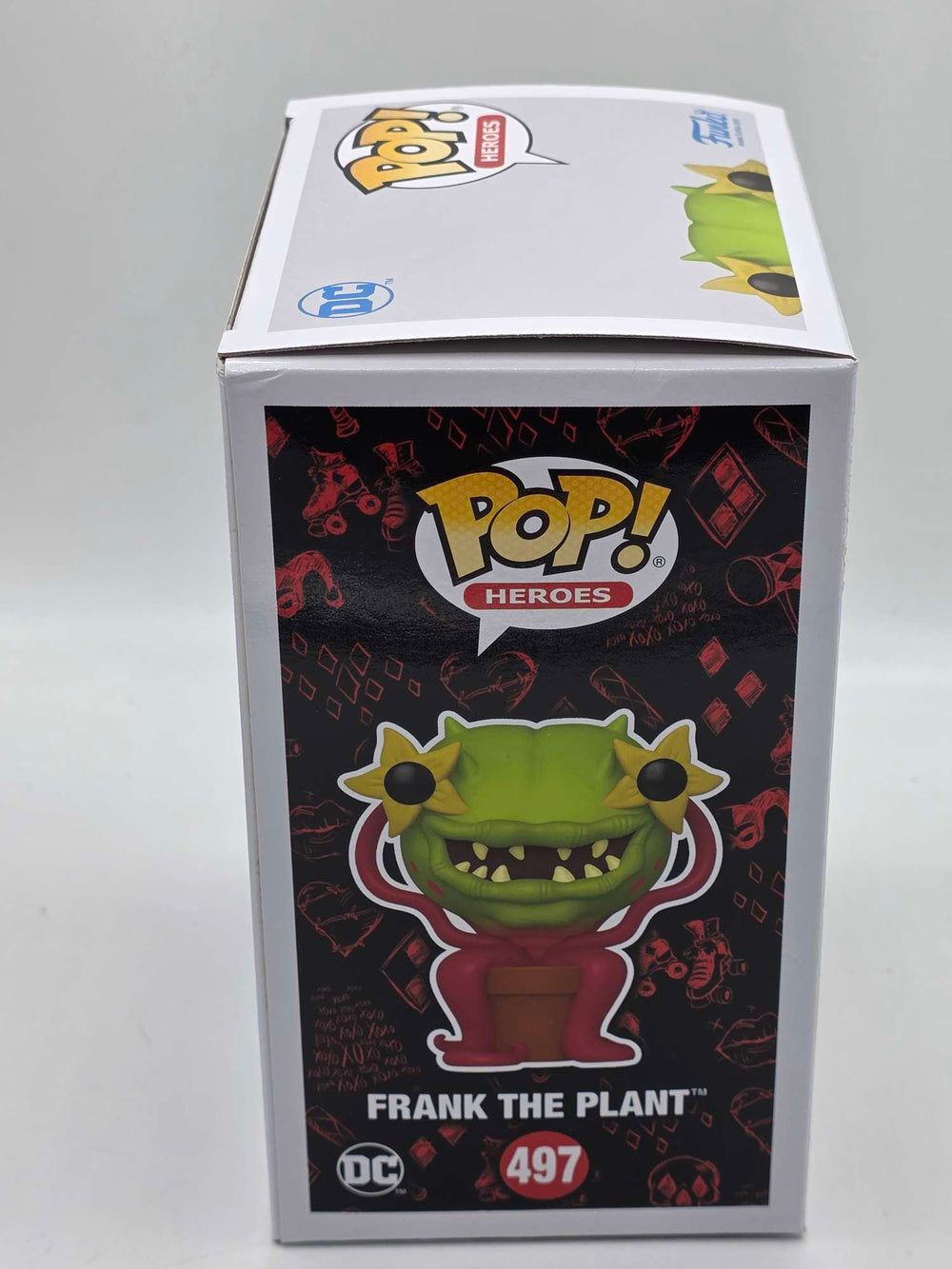 Damaged Box | FRANK THE PLANT | Funko Pop Heroes | DC Harley Quinn #497