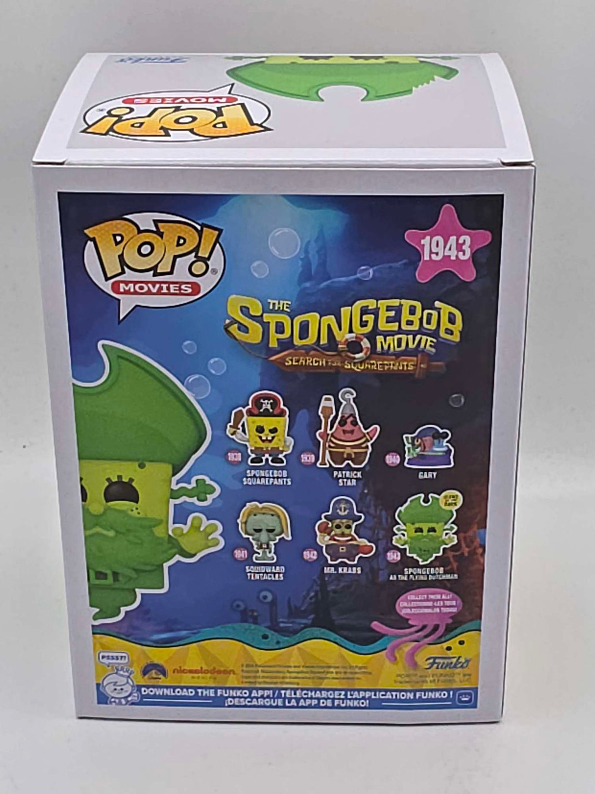 SPONGEBOB AS THE FLYING DUTCHMAN | The Spongebob Movie Search for SquarePants | Funko Pop Movies #1943 GLOW