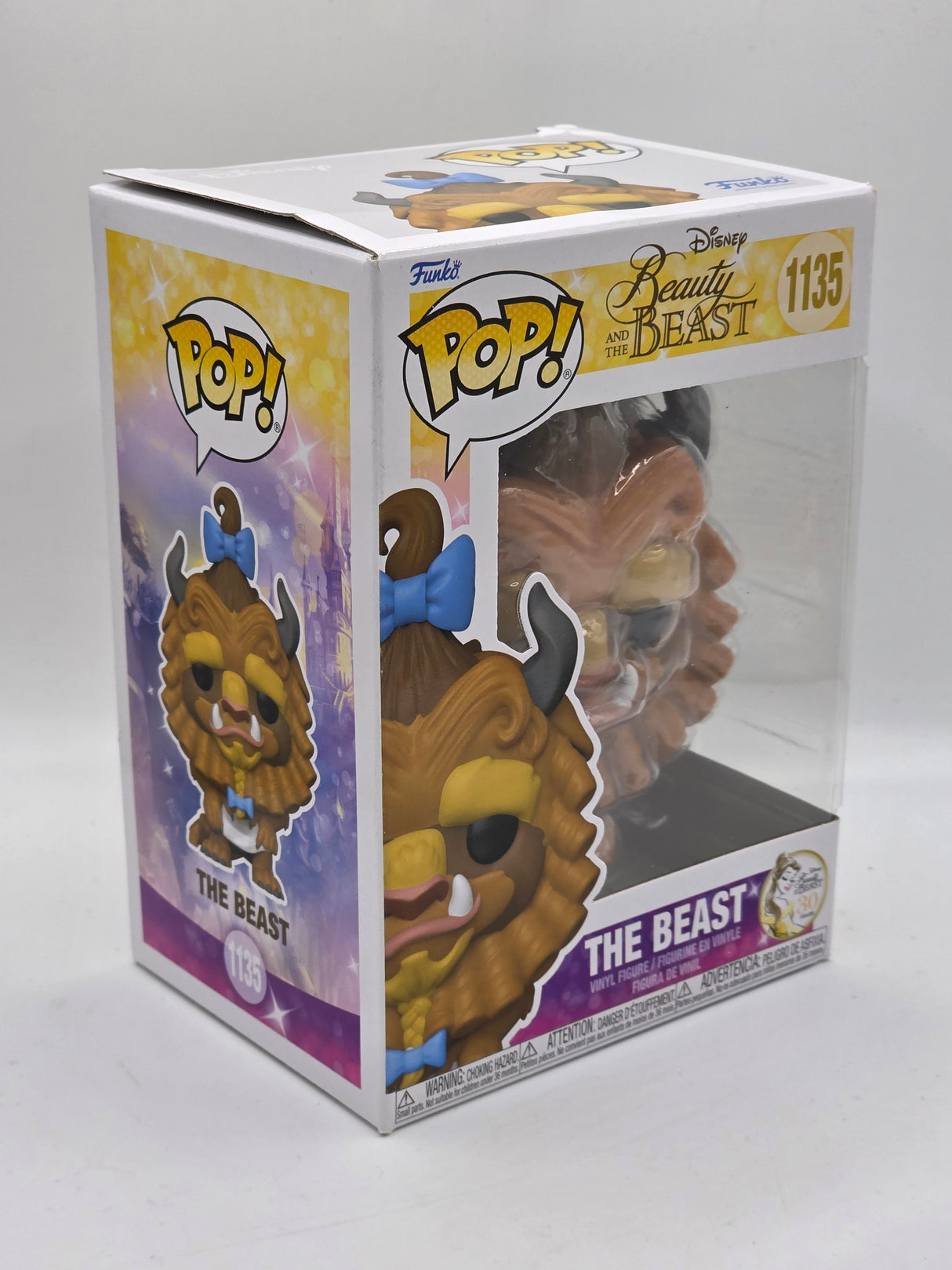 Damaged Box | THE BEAST WITH CURLS | Funko Pop Disney | Beauty and the Beast #1135