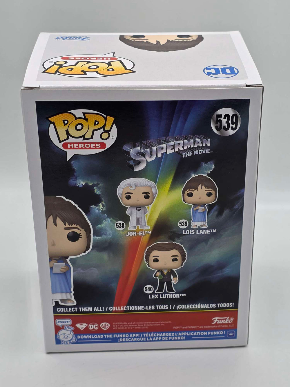 LOIS LANE | Superman The Movie 1978 | Funko Pop Heroes #539
