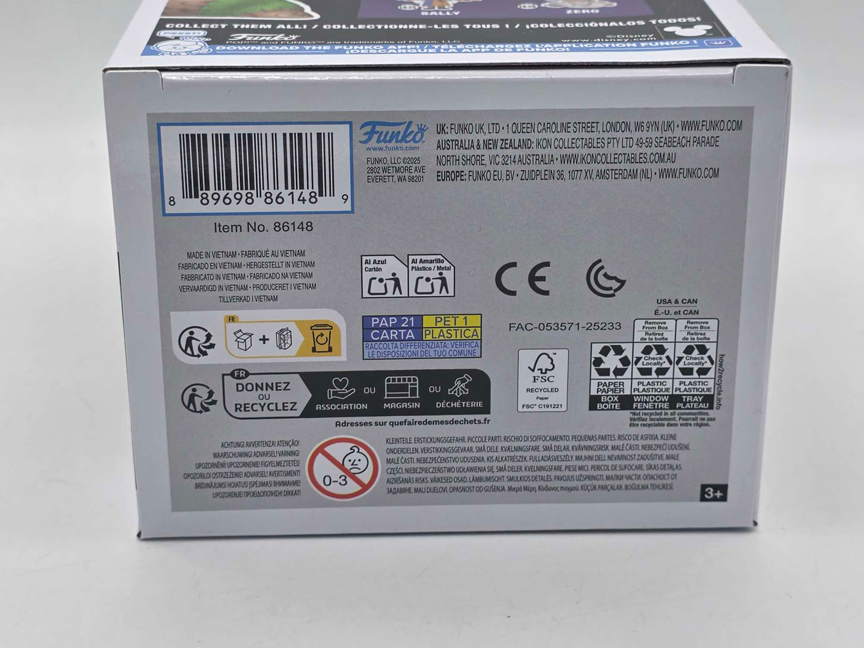 OOGIE BOOGIE (PATCHWORK) | The Nightmare Before Christmas | Funko Pop Disney #1634