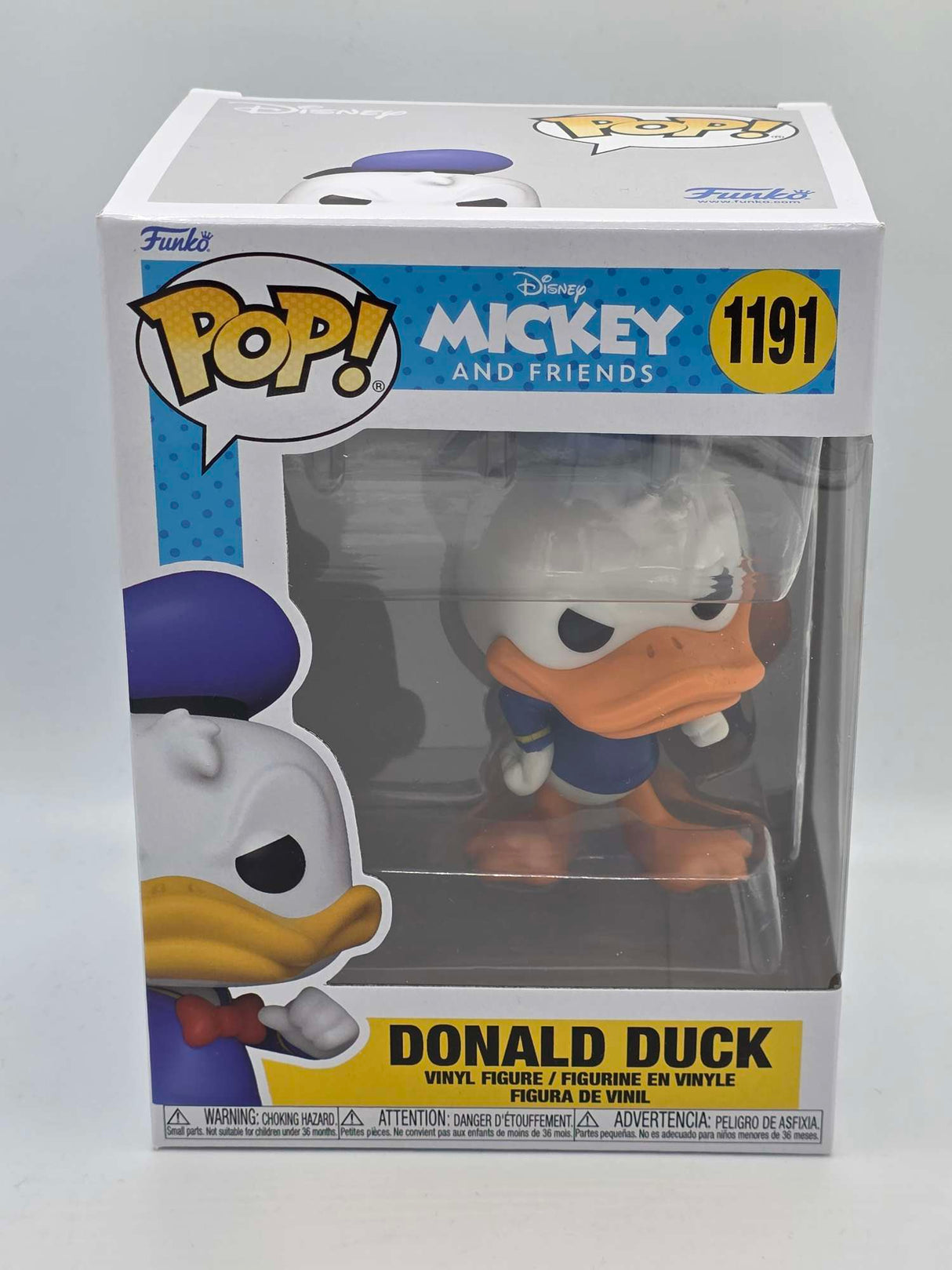 Damaged Box | DONALD DUCK | Funko Pop Disney | Mickey and Friends #1191