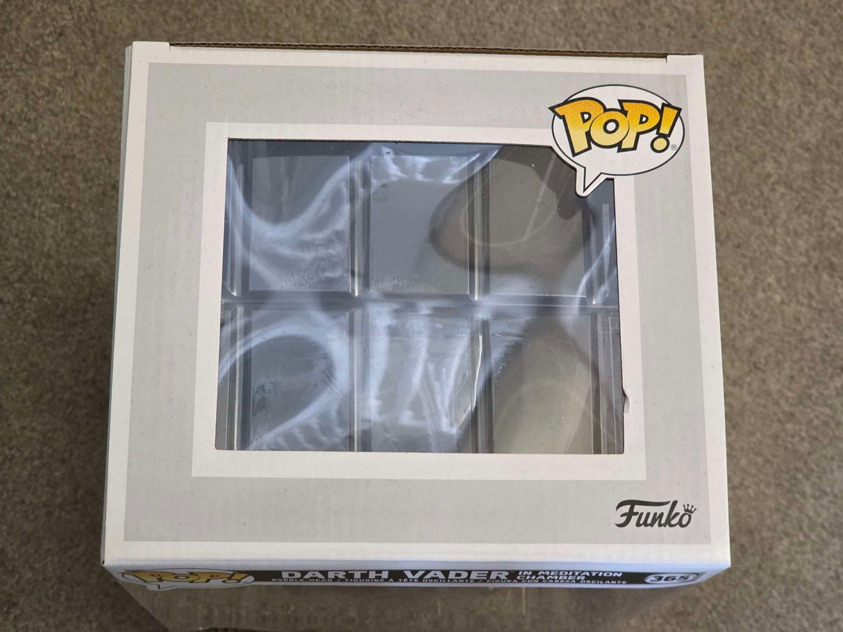Damaged Box | DARTH VADER IN MEDITATION CHAMBER | Funko Pop Star Wars Deluxe | 6 Inch #365