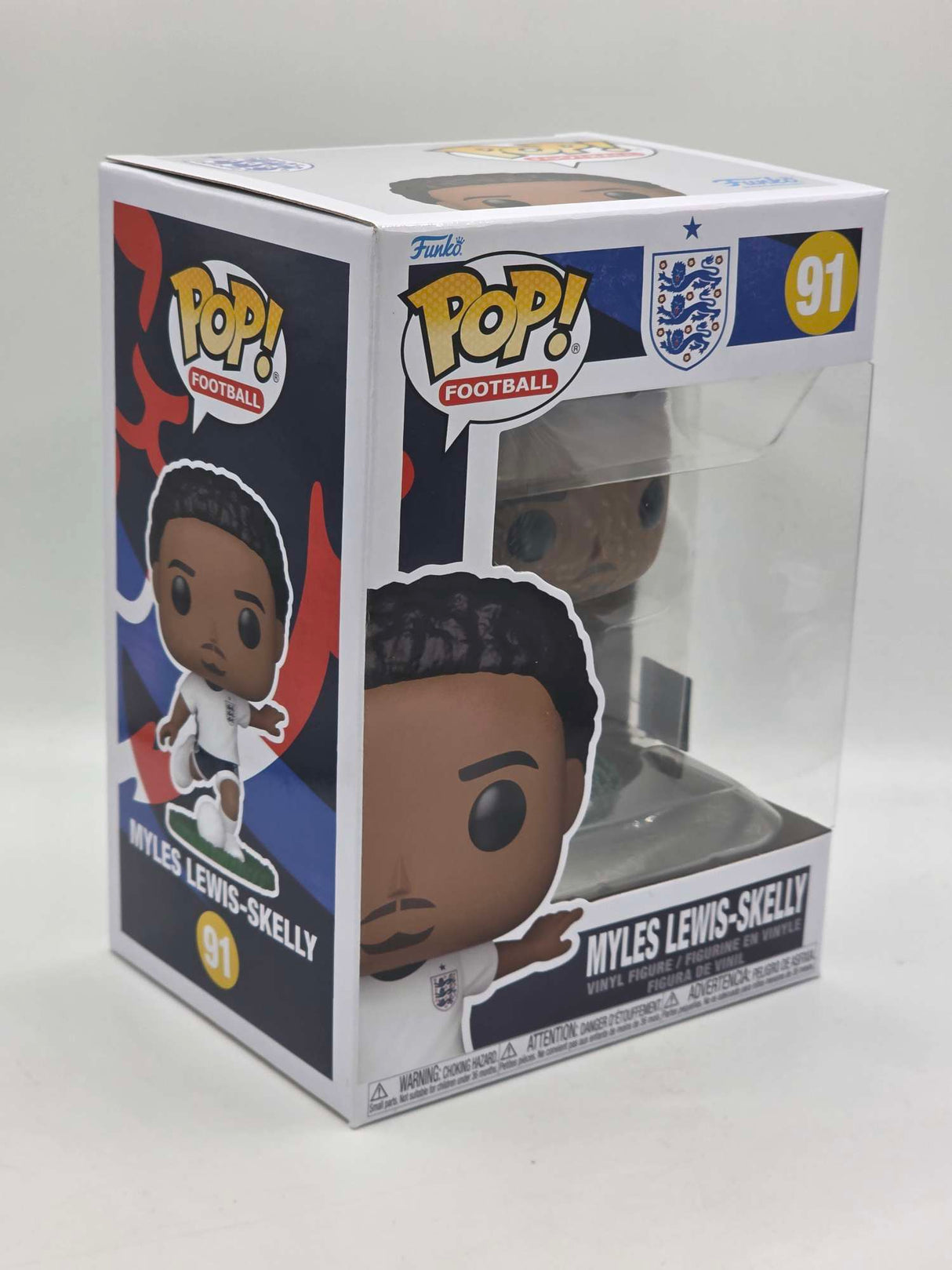 Funko Pop! Football England MYLES LEWIS-SKELLY Vinyl Figure #91