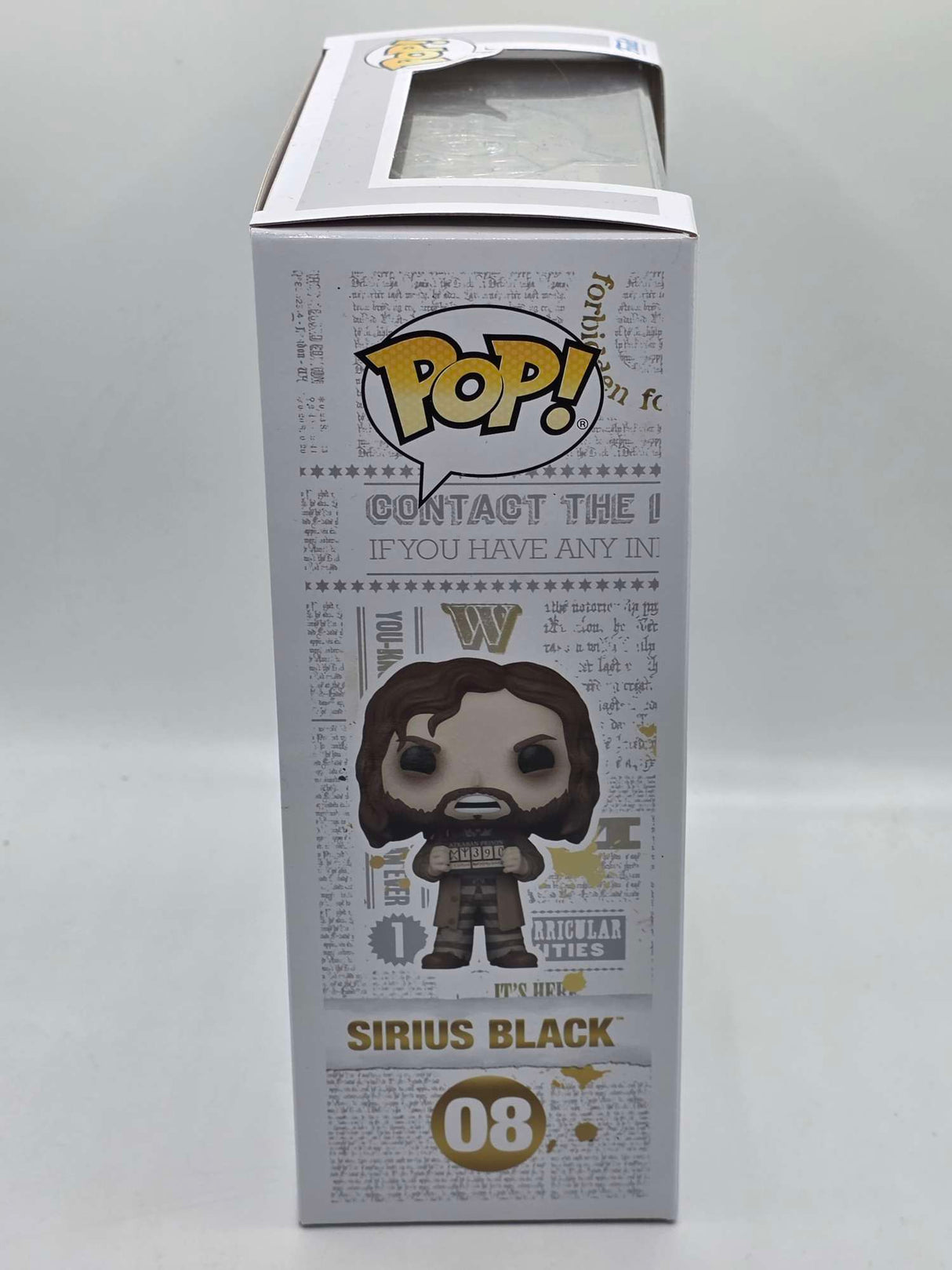 Slight Damaged Box | SIRIUS BLACK (POSTER) | Harry Potter | Funko Pop Covers #08