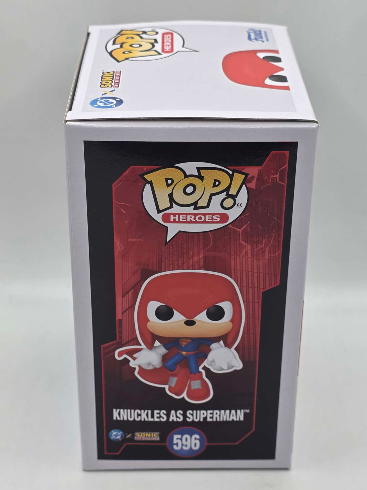 KNUCKLES AS SUPERMAN | Sonic The Hedgehog | Funko Pop Heroes #596
