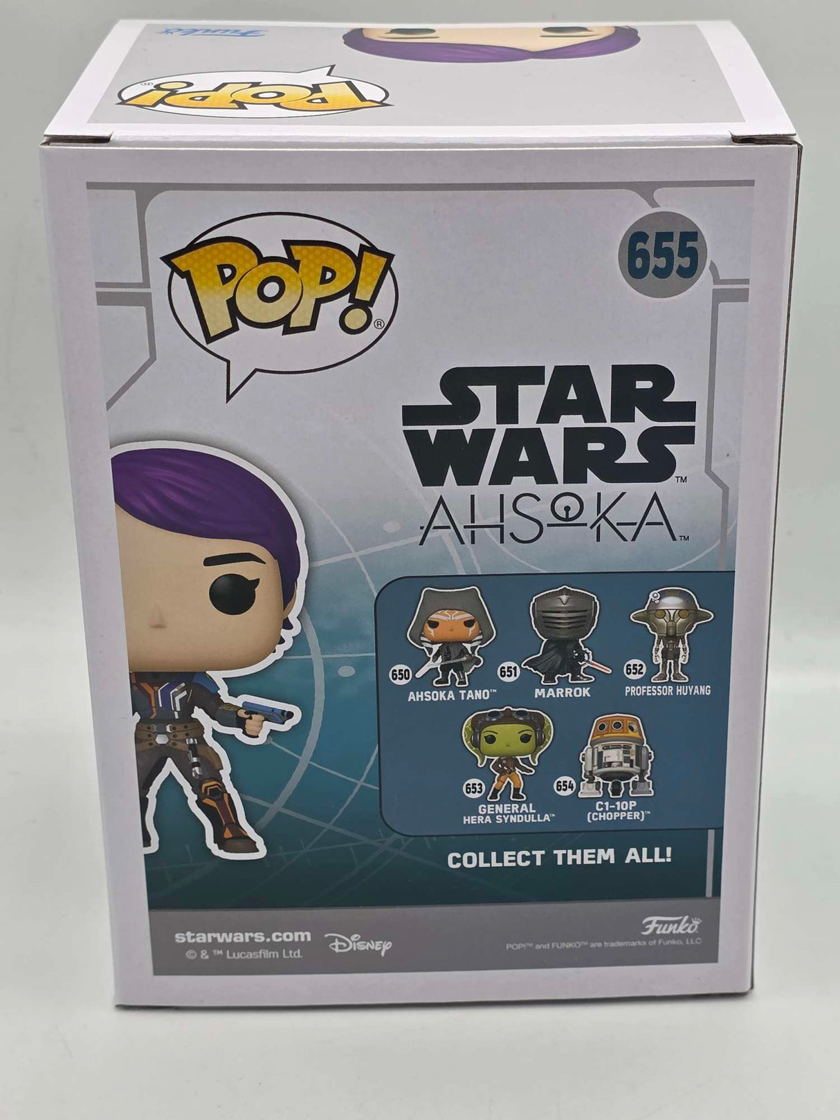 SABINE WREN | Ahsoka | Funko Pop Star Wars | Glow #655