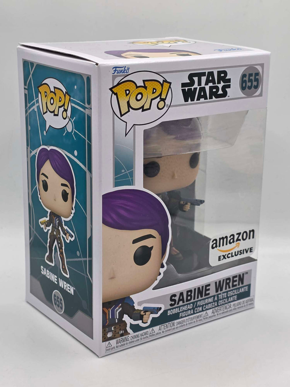 SABINE WREN | Ahsoka | Funko Pop Star Wars | Glow #655