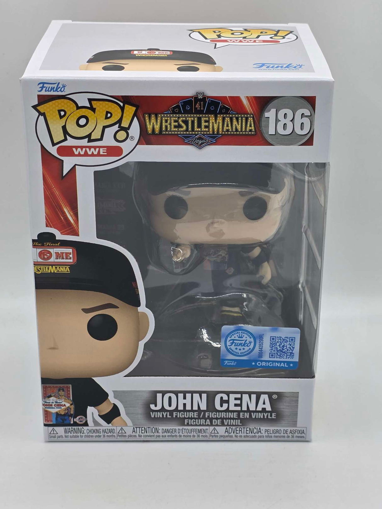 JOHN CENA | WrestleMania 41 | Funko Pop WWE #186