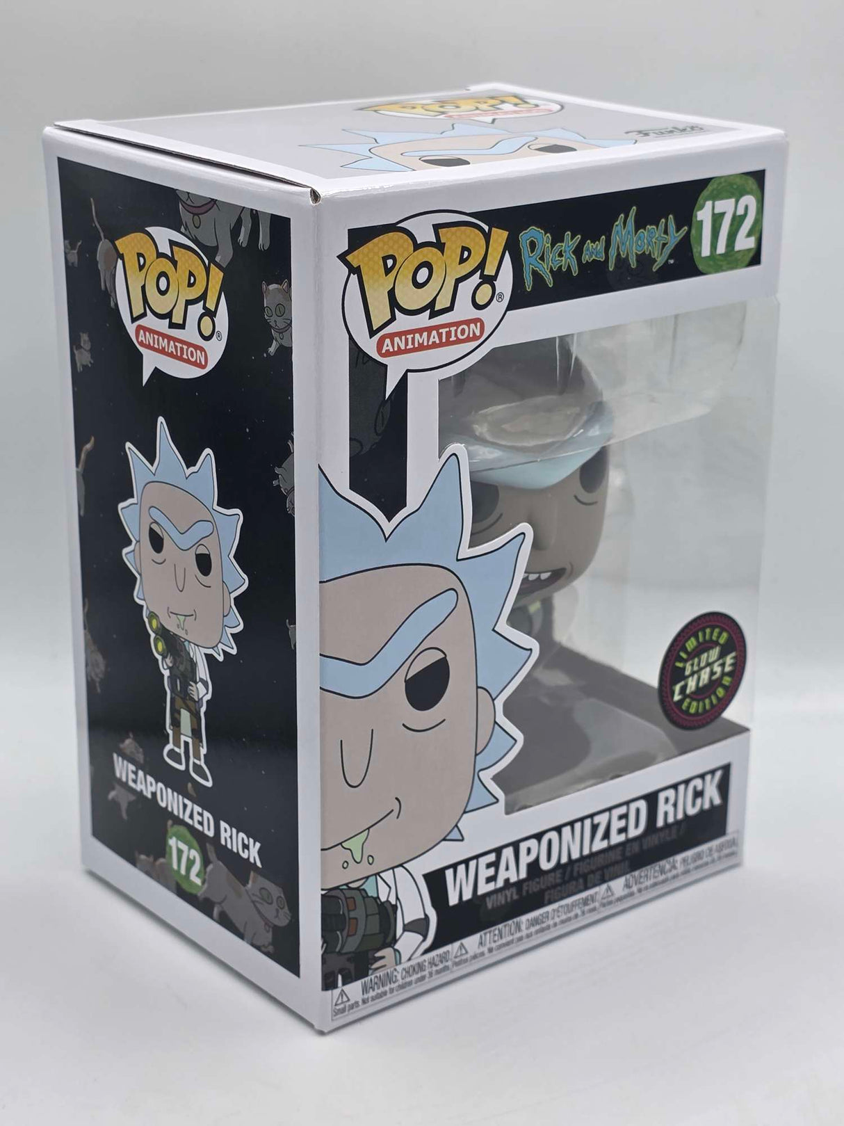 WEAPONIZED RICK | Rick and Morty | Funko Pop Animation | CHASE GLOW #172