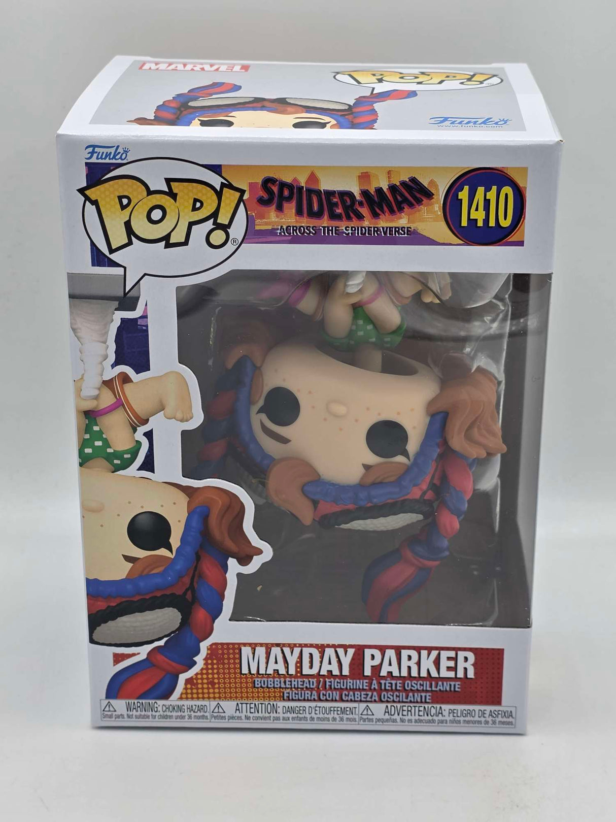 Slight Damaged Box | MAYDAY PARKER | Spider-Man Across the Spider-Verse | Funko Pop Marvel #1410