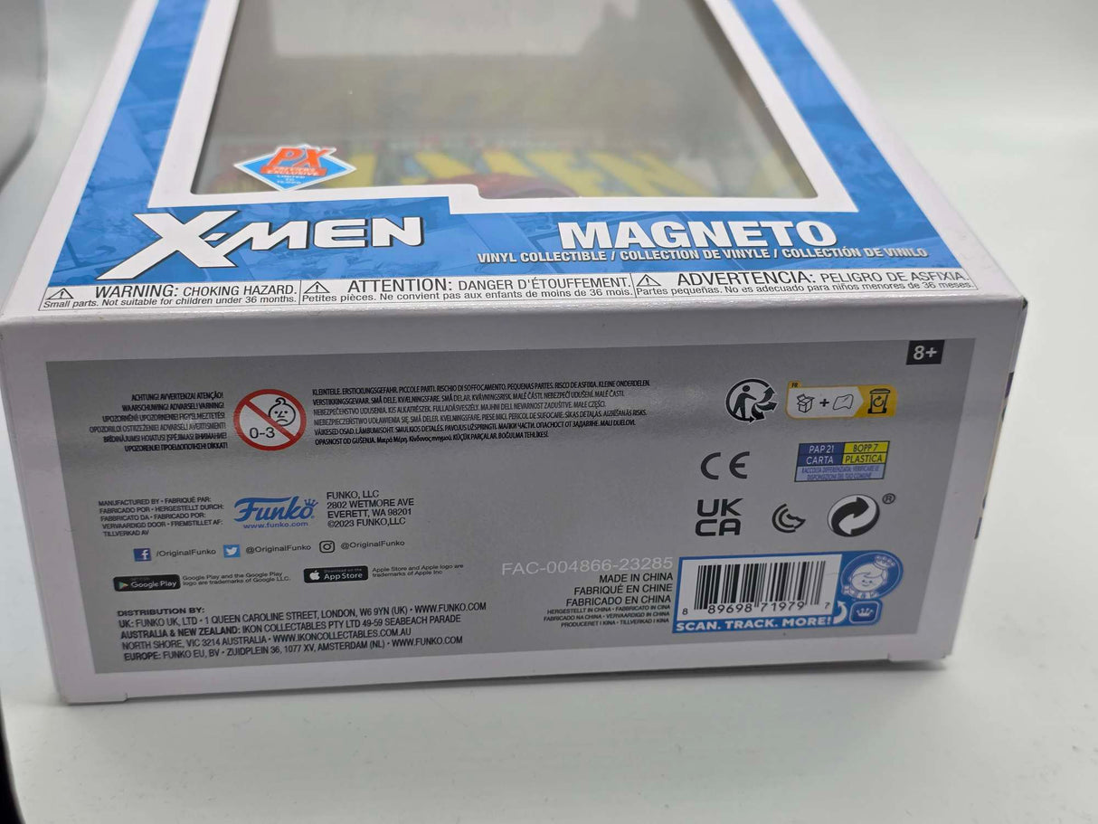 Damaged Box  | Magneto | Funko Pop Comic Covers | X-Men PX Exclusive #21