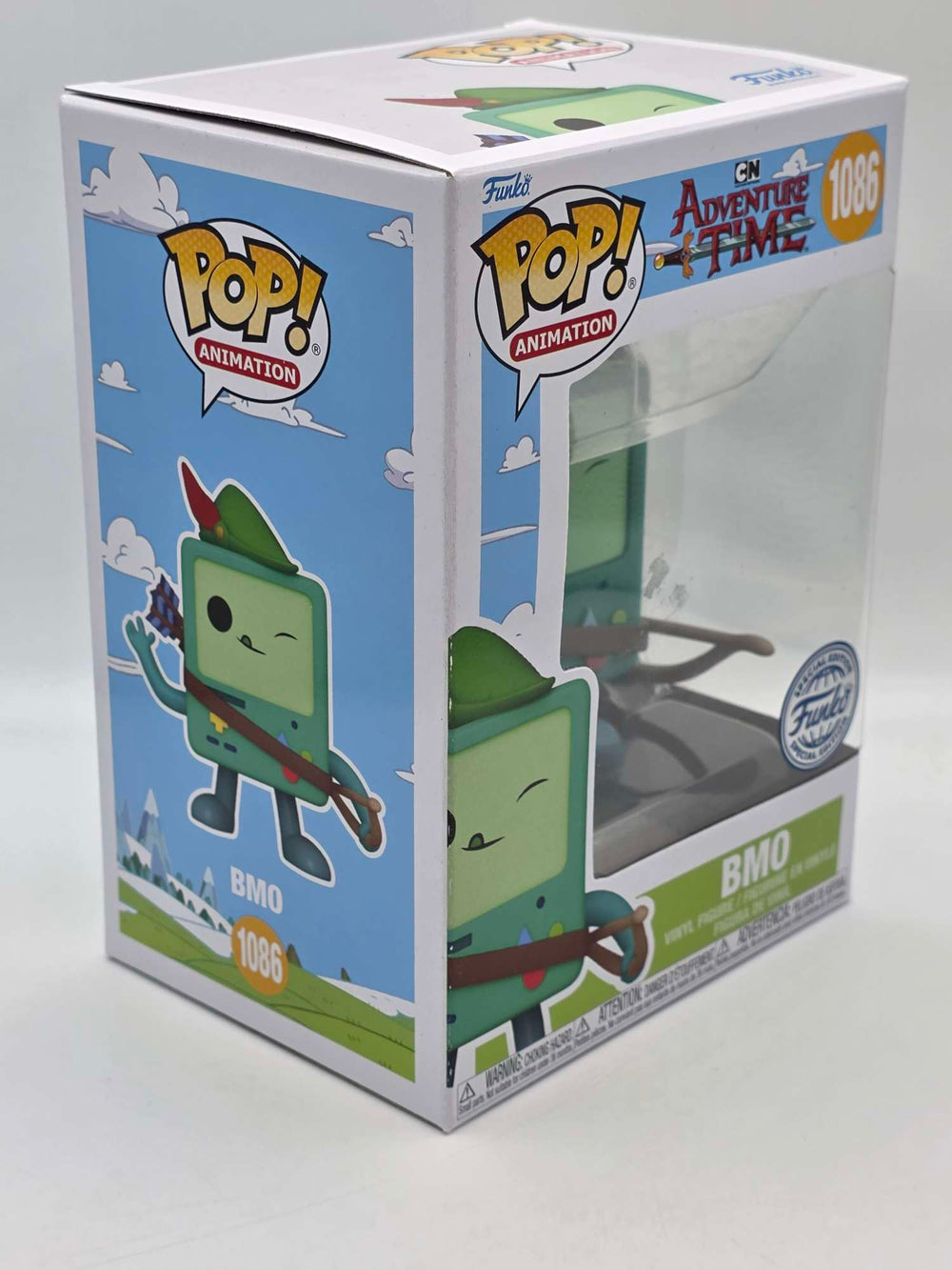 Slight Damaged Box | BMO (ROBIN HOOD) | Adventure Time | Funko Pop Animation #1086