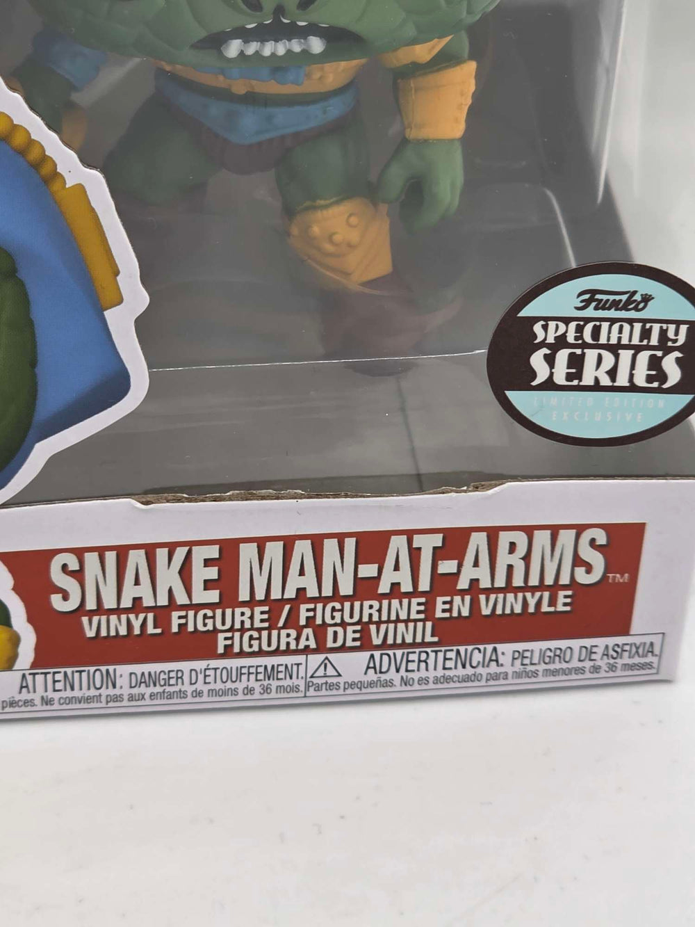 Damaged Box |  SNAKE MAN-AT-ARMS | Funko Pop Retro Toys | Masters of the Universe #92