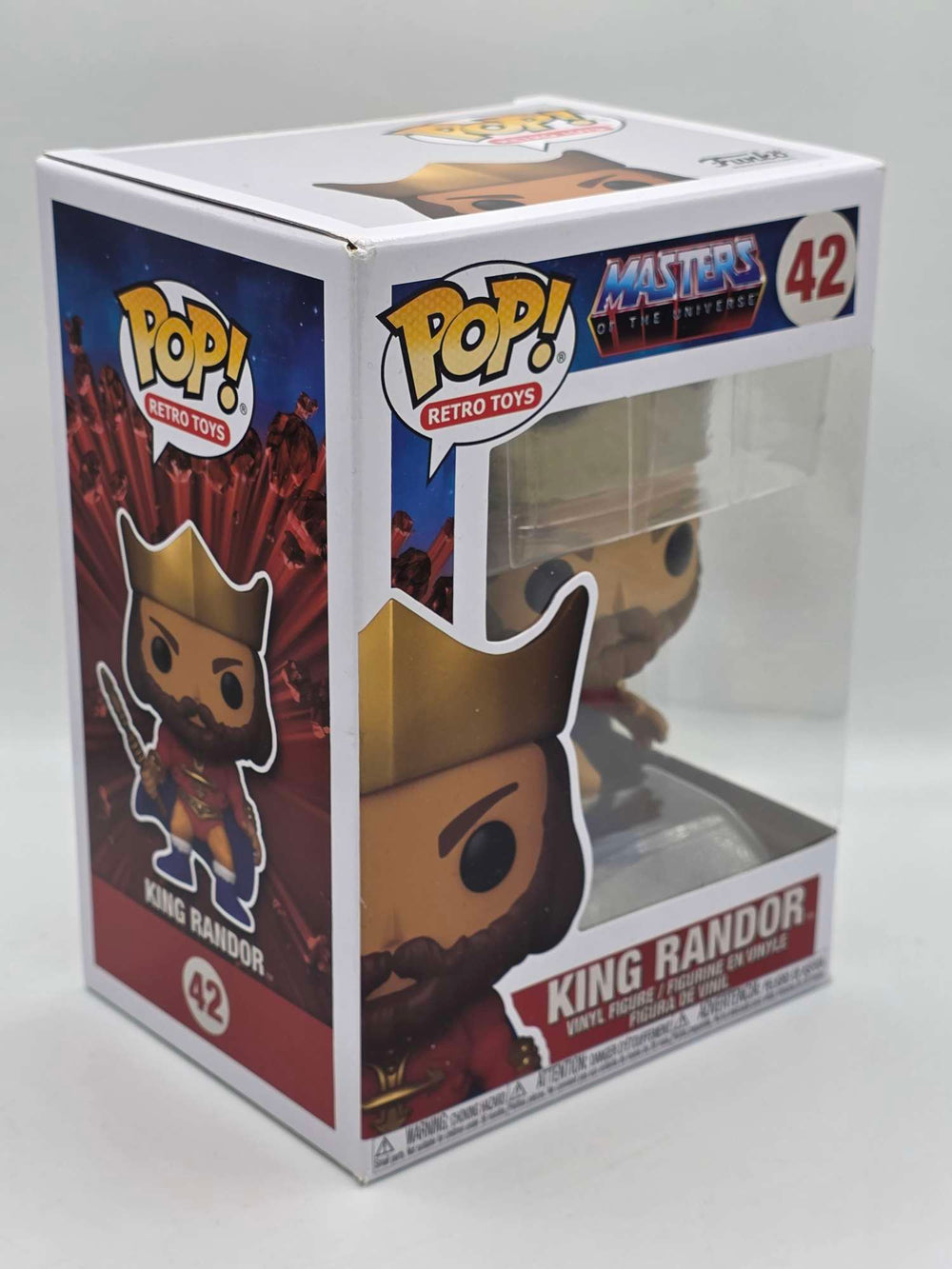 Damaged Box | KING RANDOR | Masters of the Universe | Funko Pop Retro Toys #42