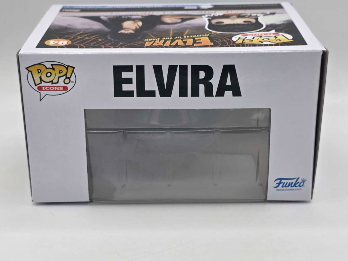 Slight Damaged Box | ELVIRA WITH PUMPKINS | Elvira Mistress Of The Dark | Funko Pop Icons #94