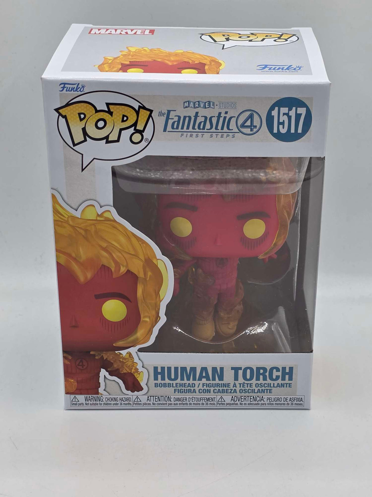 HUMAN TORCH | The Fantastic Four First Steps | Funko Pop Marvel #1517