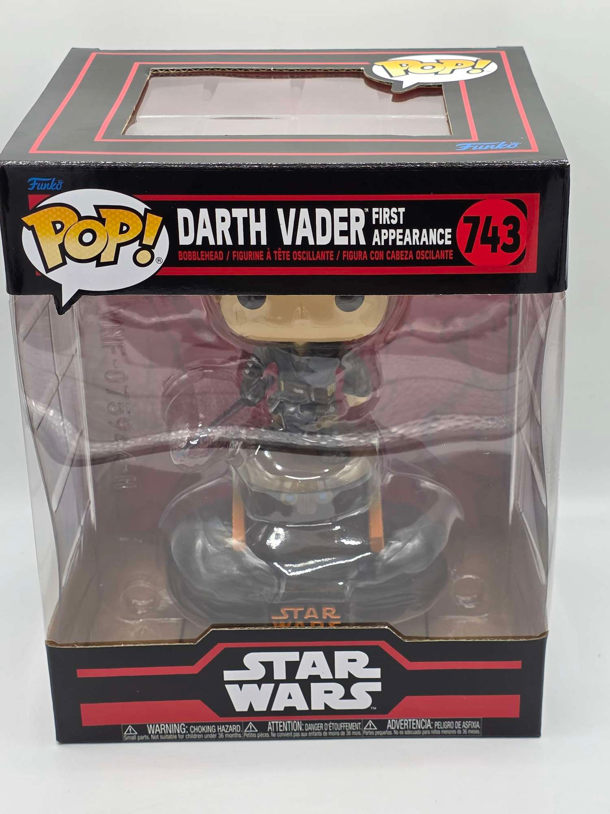 DARTH VADER (FIRST APPEARANCE) | Funko Pop Star Wars Deluxe Dark Side #743