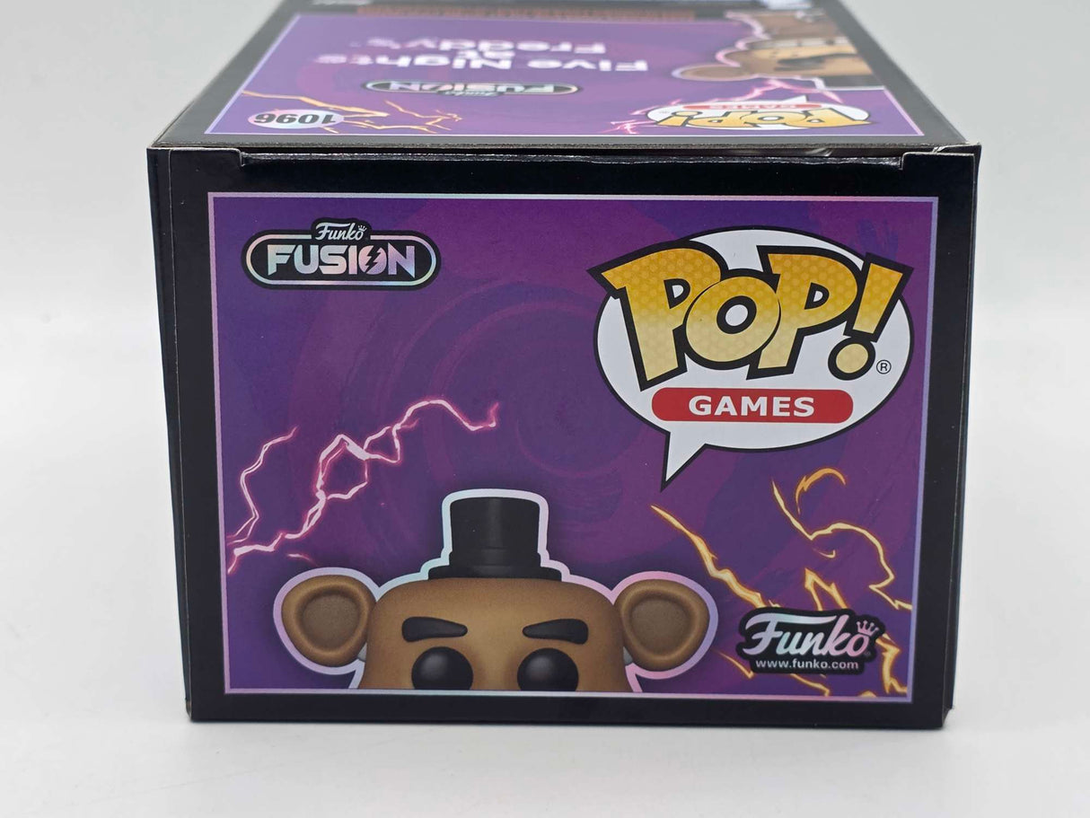FREDDY FAZBEAR (WITH PIZZA LAUNCHER) | Funko Fusion Pop Games #1096