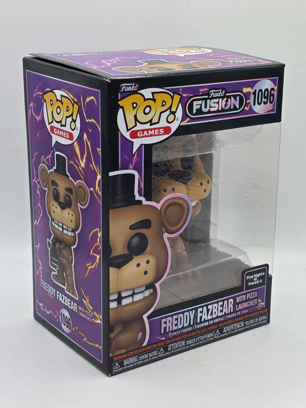 FREDDY FAZBEAR (WITH PIZZA LAUNCHER) | Funko Fusion Pop Games #1096