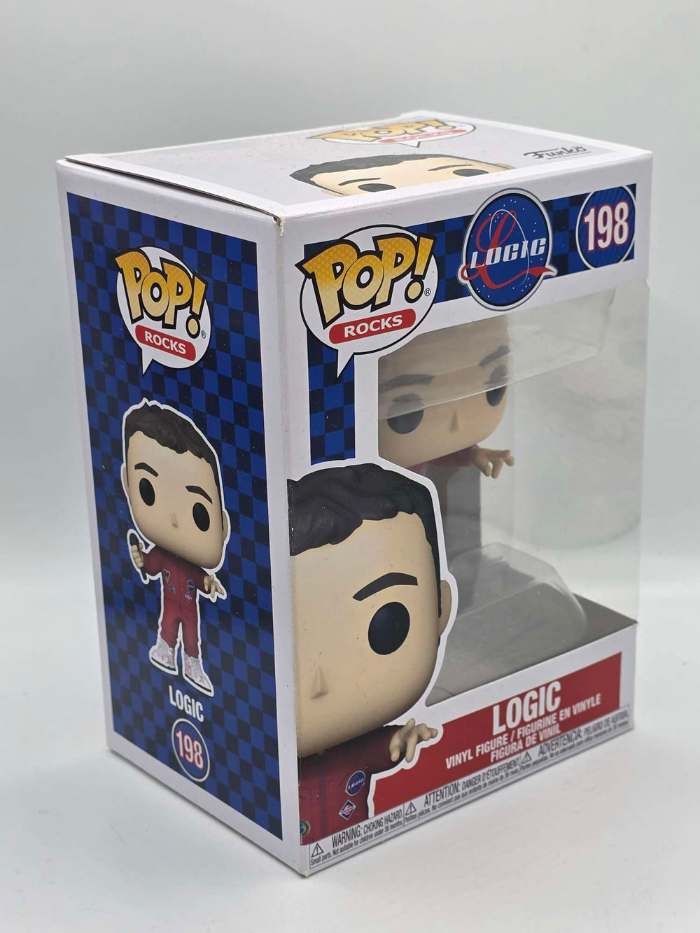 Damaged Box | LOGIC | Funko Pop Rocks #198