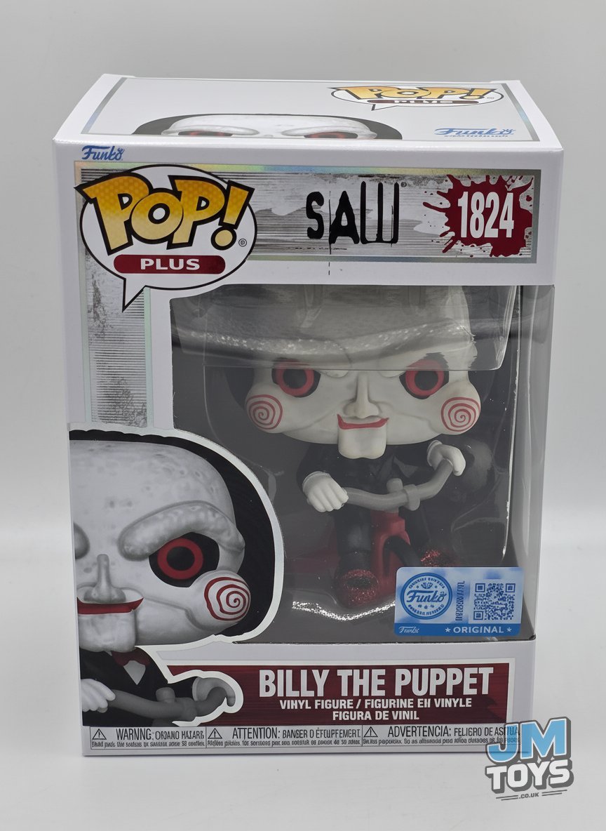BILLY THE PUPPET (ON TRICYCLE) | Saw | Funko Plus #1824