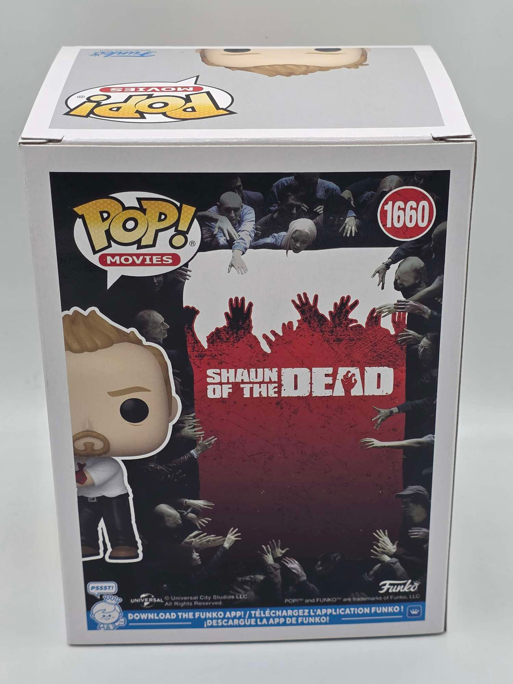 SHAUN (WITH POOL CUE) | Shaun of The Dead | Funko Movies #1660