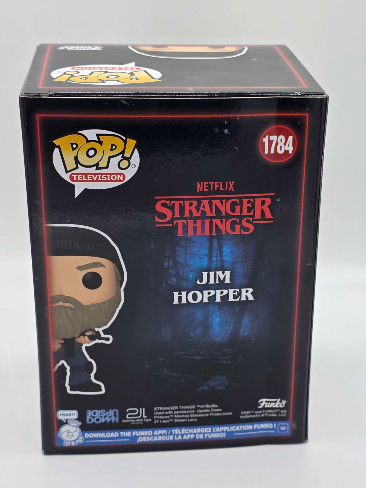 Slight Damaged Box | JIM HOPPER | Stranger Things SEASON 5 | Funko Pop Television #1784