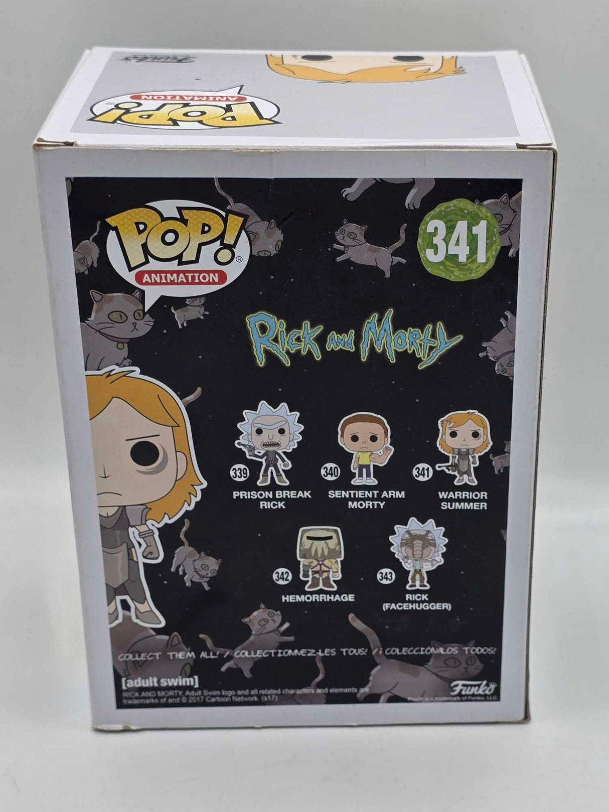 Damaged Box | WARRIOR SUMMER | Rick and Morty | Funko Pop Animation #341
