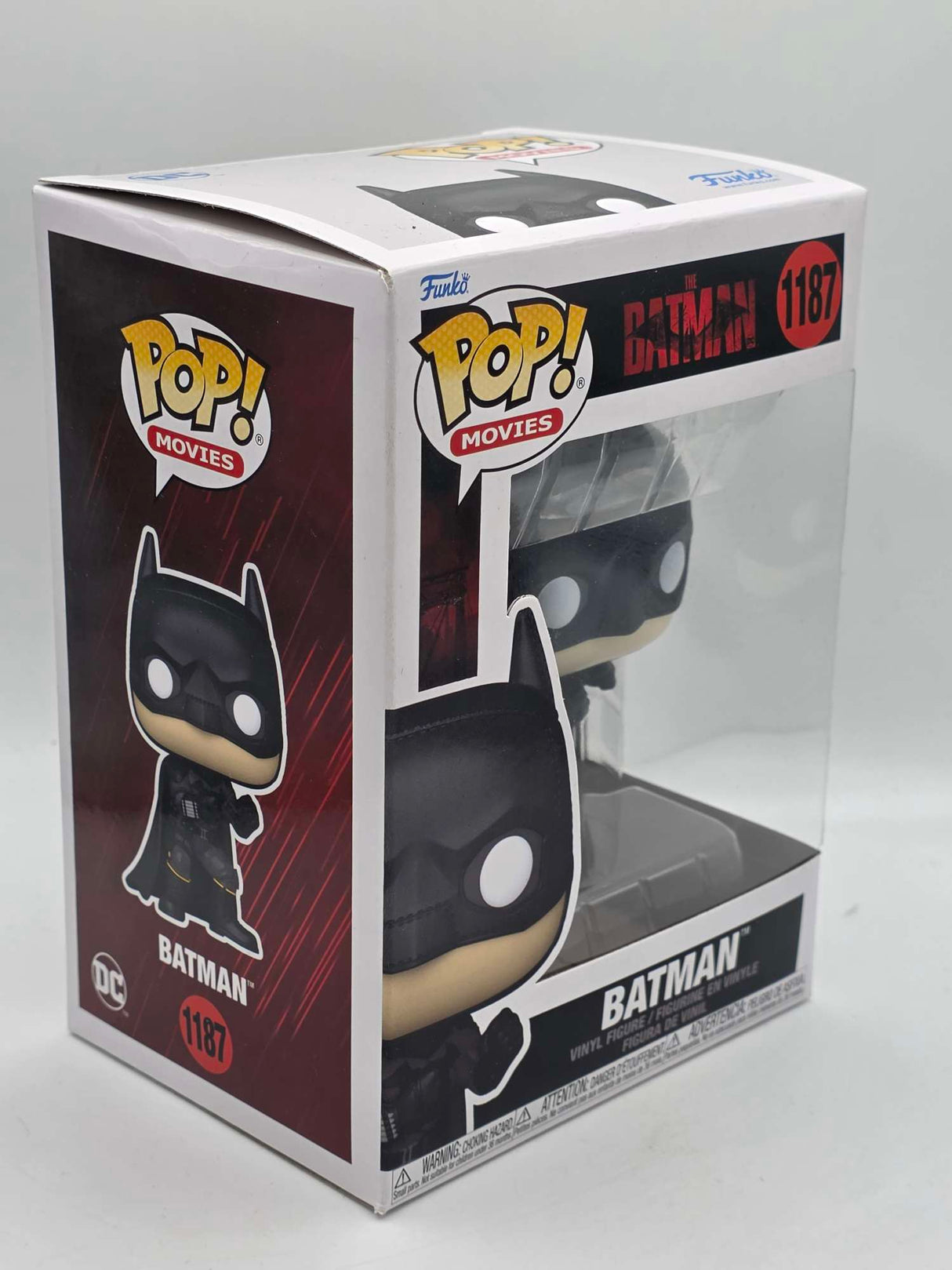 Slight Damaged Box | Funko Pop Movies | The Batman | Batman #1187