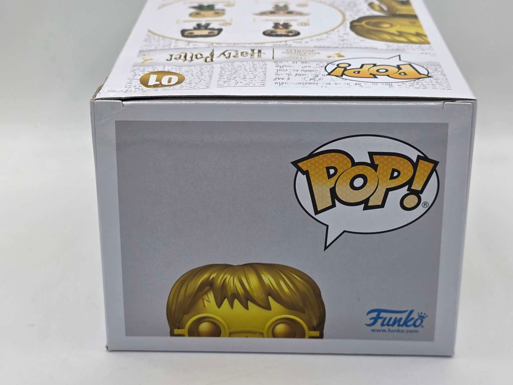 Damaged Box | HARRY POTTER | Funko Pop Harry Potter | Gold #01