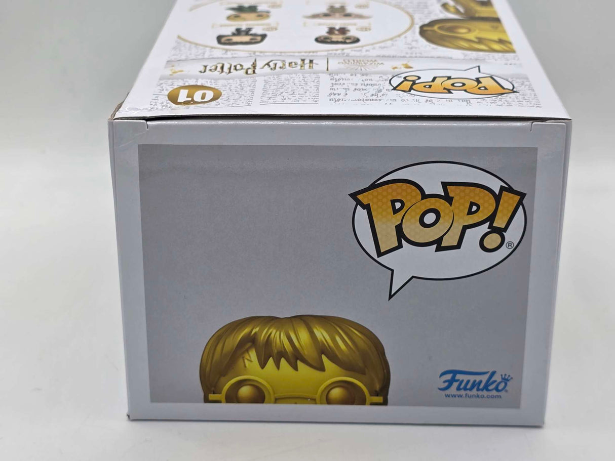Damaged Box | HARRY POTTER | Funko Pop Harry Potter | Gold #01