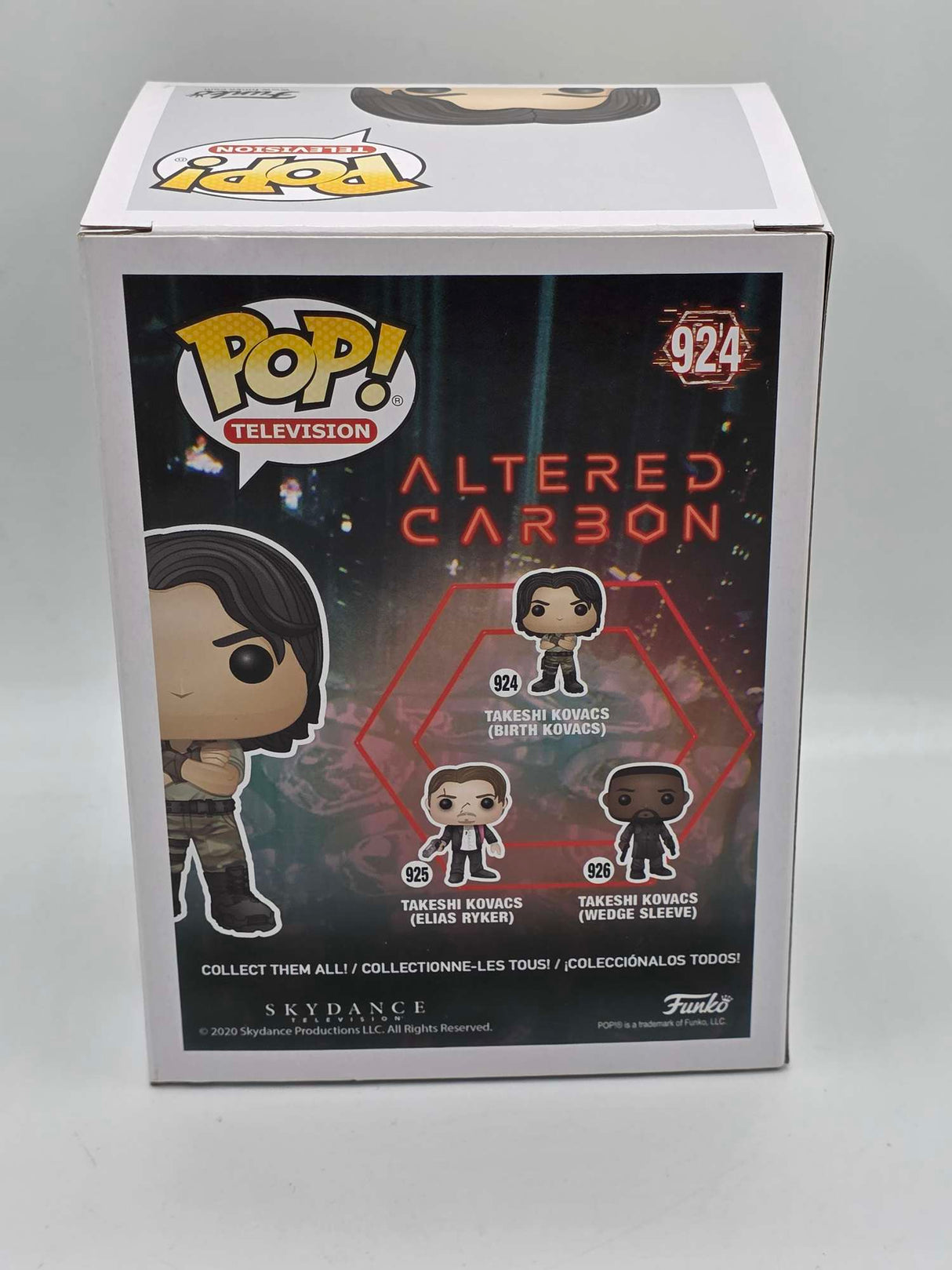 Damaged Box | Funko Pop Television | Altered Carbon | Takeshi Kovacs (Birth Kovacs)  #924