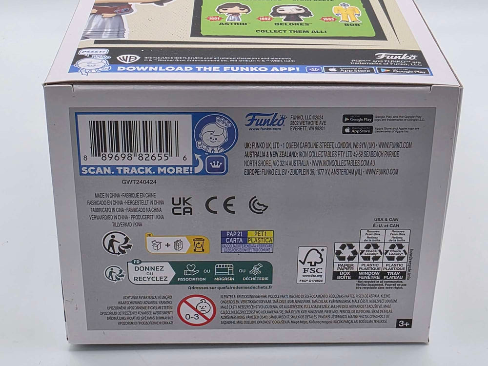 Damaged Box | ASTRID | Beetlejuice Beetlejuice | Funko Pop Movies #1691