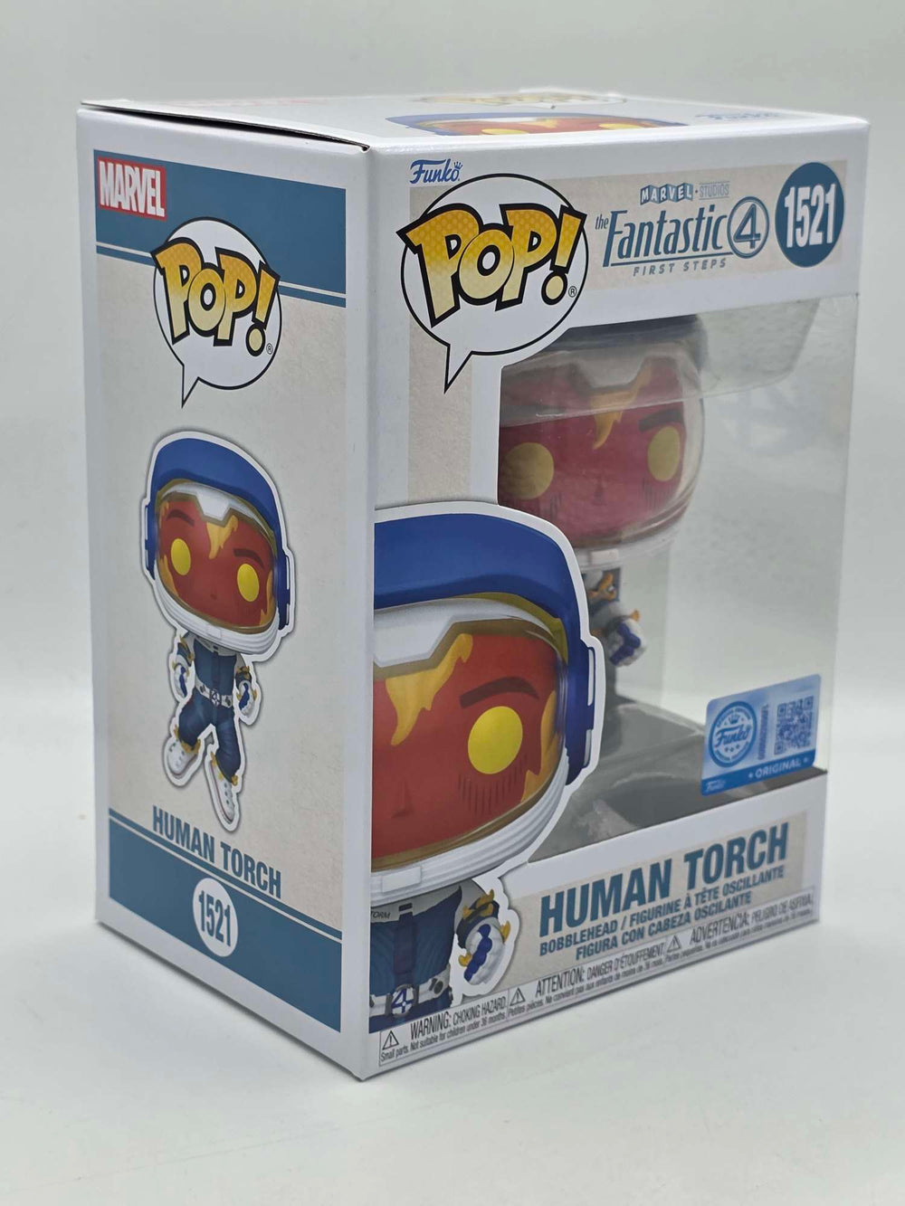 HUMAN TORCH (ASTRONAUT) | The Fantastic Four First Steps | Funko Pop Marvel #1521