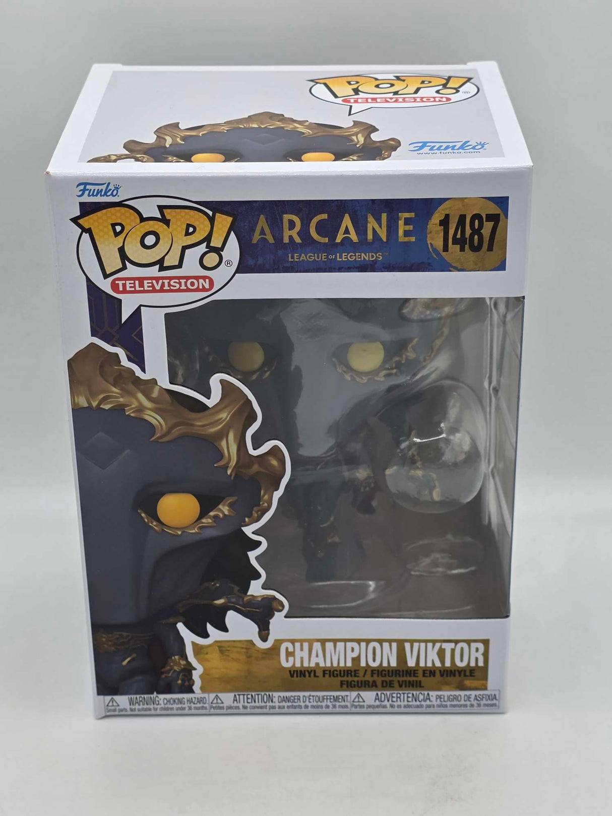 Damaged Box | CHAMPION VIKTOR | Arcane League of Legends | Funko Pop Television #1487