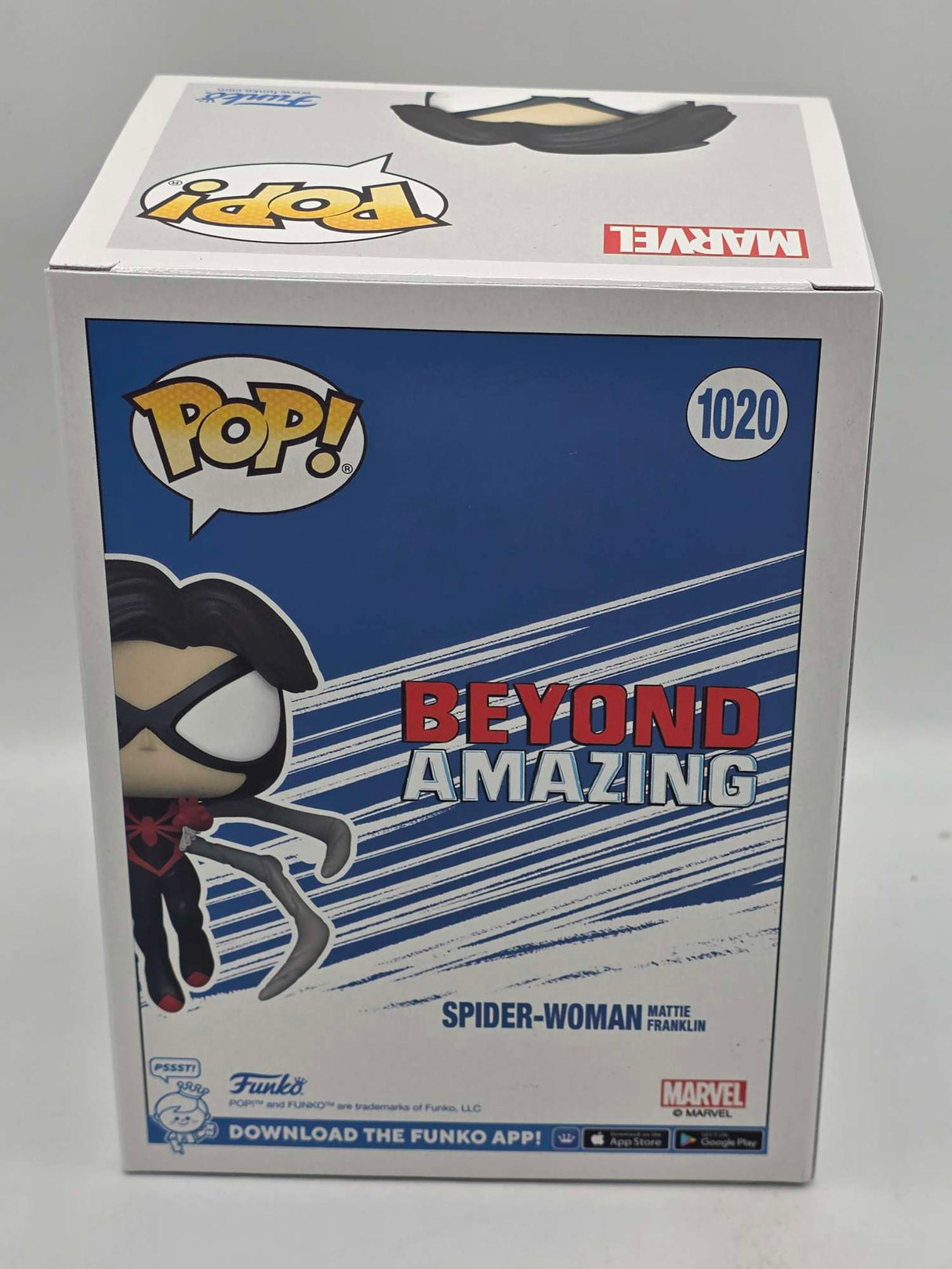 Funko Pop! Marvel Beyond Amazing MATTIE FRANKLIN #1020 Amazon Exclusive
