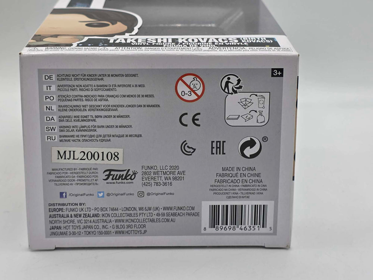 Damaged Box | Funko Pop Television | Altered Carbon | Takeshi Kovacs (Birth Kovacs)  #924