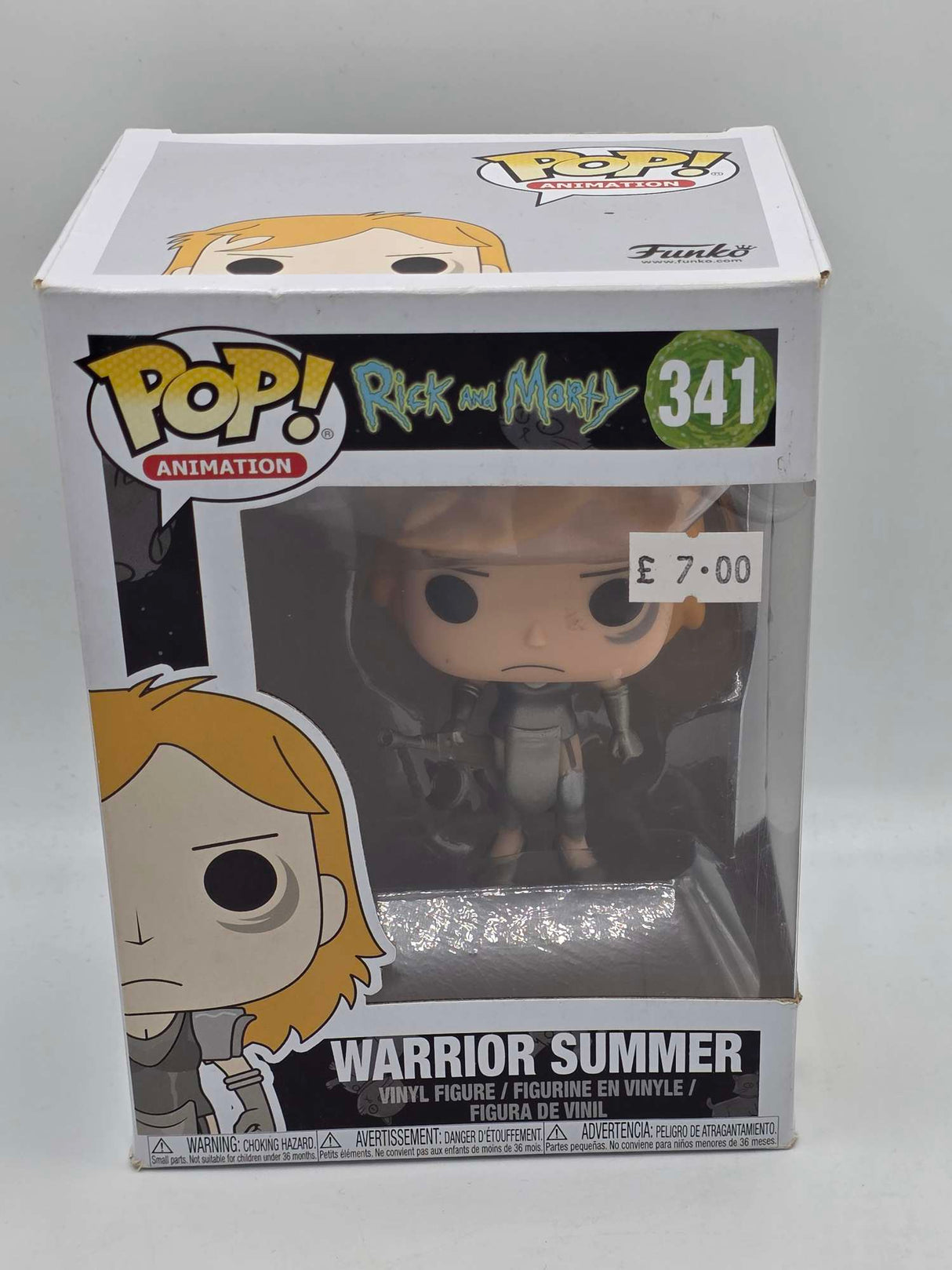 Damaged Box | WARRIOR SUMMER | Rick and Morty | Funko Pop Animation #341