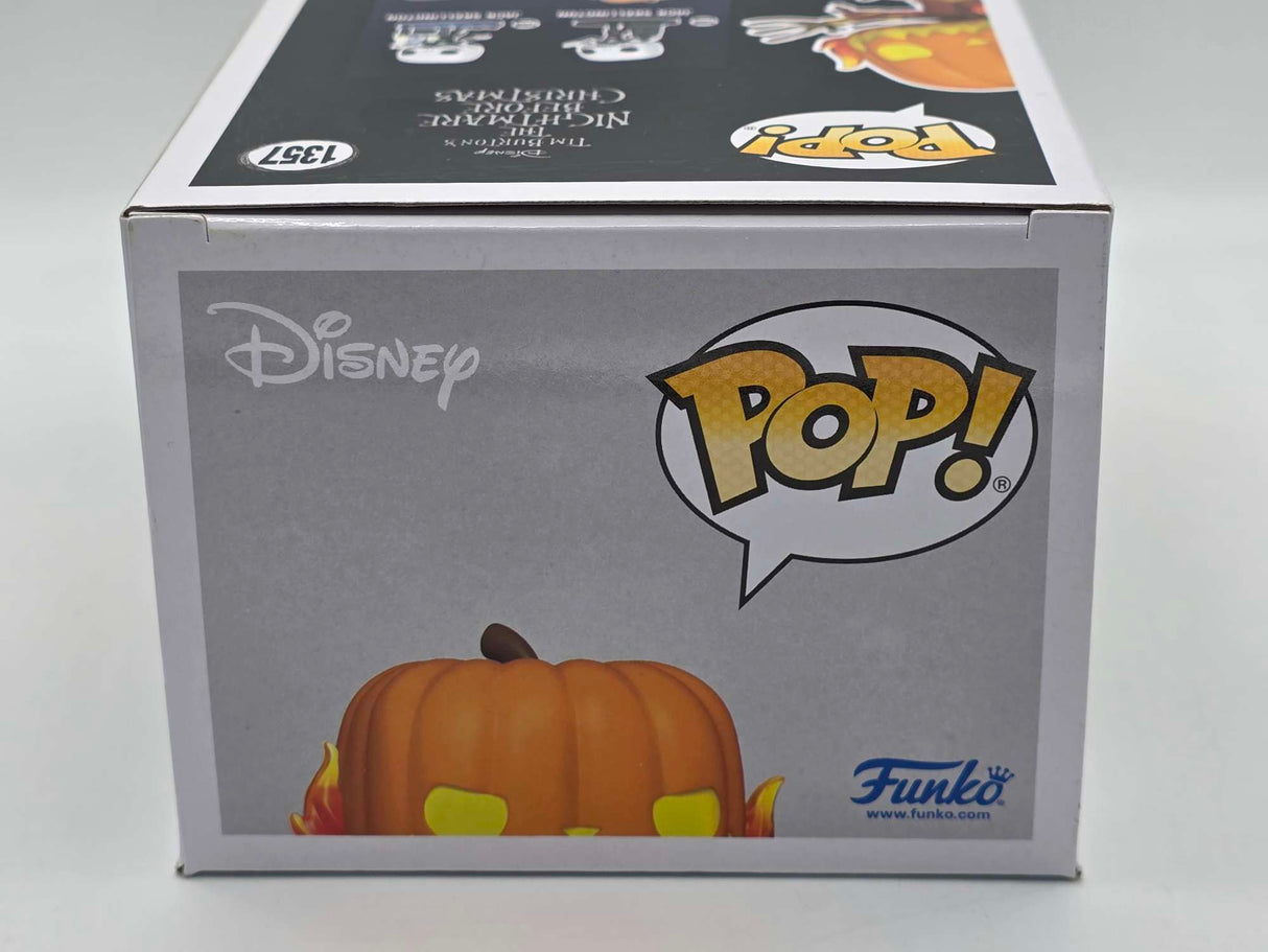 PUMPKIN KING (ON FIRE) | The Nightmare Before Christmas | Funko Pop Disney #1357 SCENTED