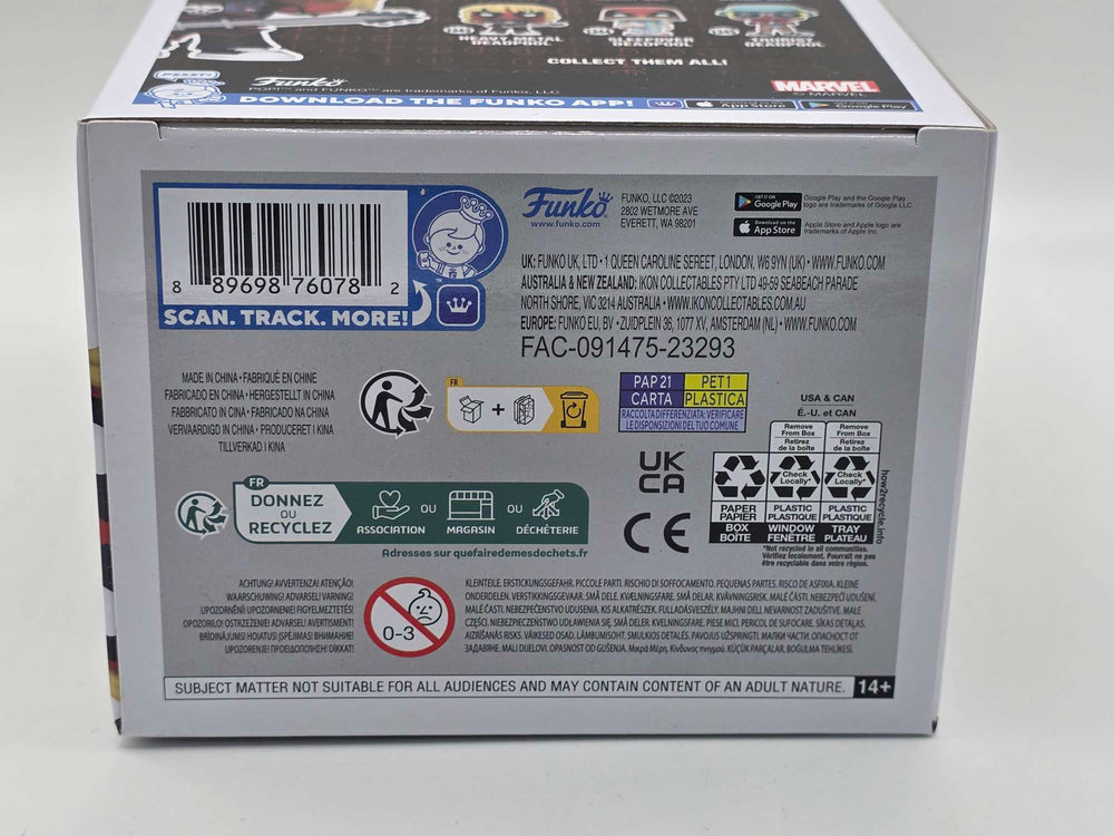 Damaged Box | Heavy Metal Deadpool | Funko Pop Marvel  #1343