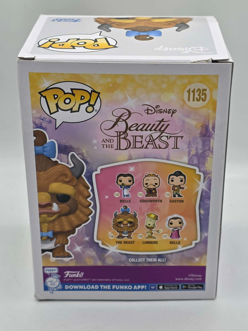 Damaged Box | THE BEAST WITH CURLS | Funko Pop Disney | Beauty and the Beast #1135
