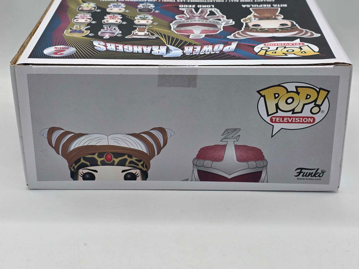 Slight Damaged Box | RITA REPULSA & LORD ZEDD | Funko Television | Power Rangers | 2 Pack
