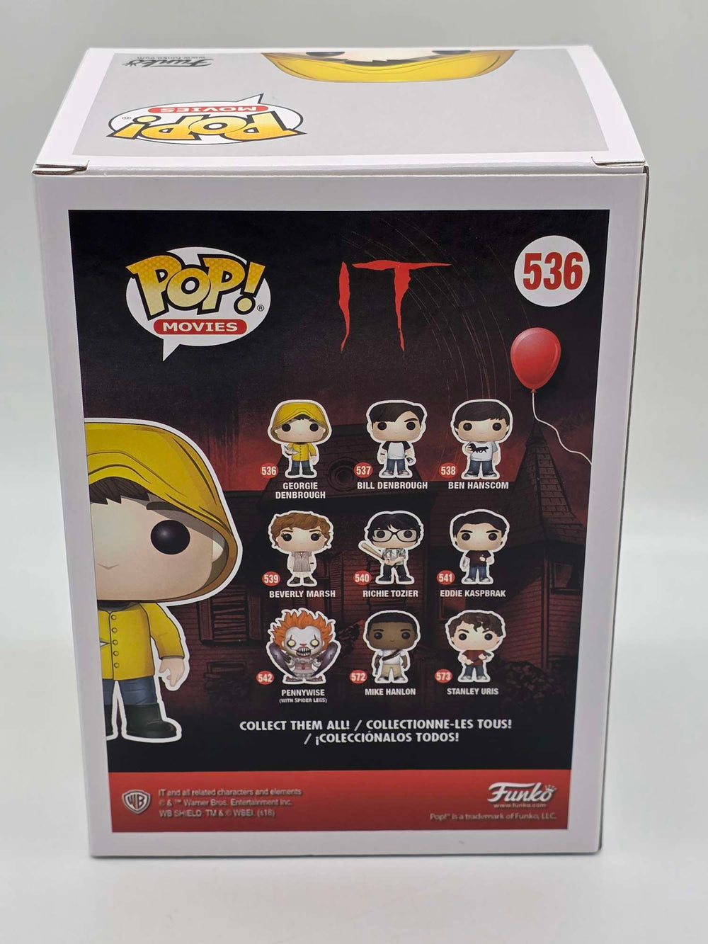 GEORGIE DENBROUGH | I.T. | Funko Movies #536