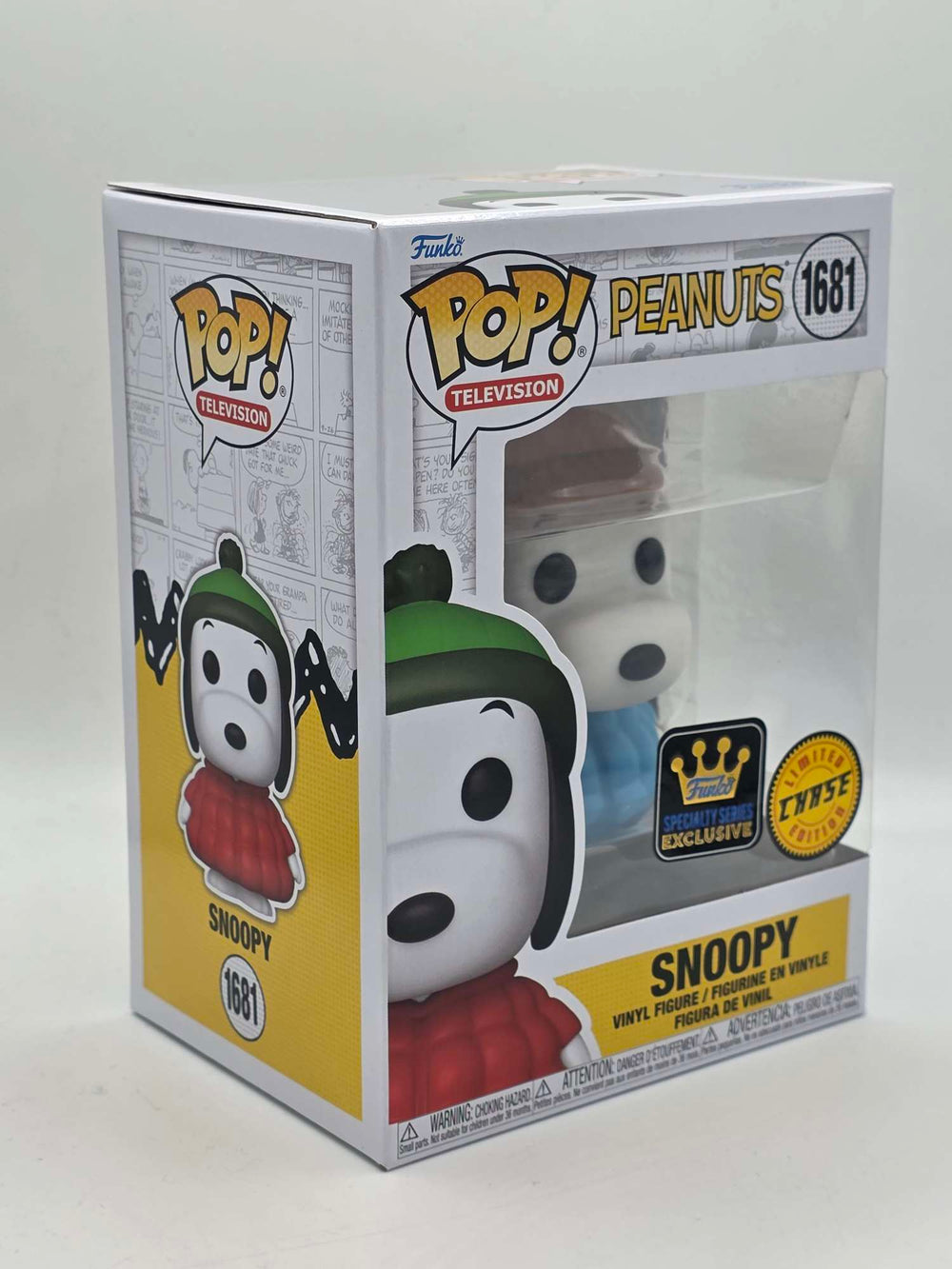 SNOOPY (BLUE COAT) | Funko Pop Television | Chase #1681