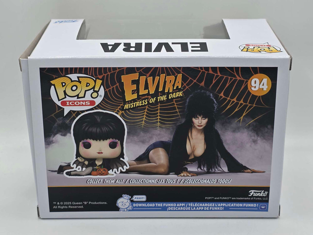 ELVIRA WITH PUMPKINS | Elvira Mistress Of The Dark | Funko Pop Icons #94