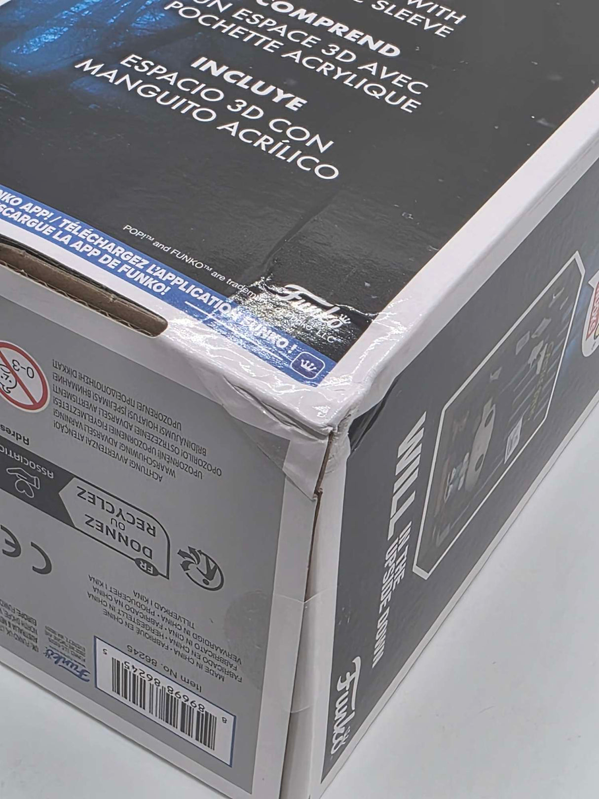 Damaged Box | WILL BYERS IN THE UPSIDE DOWN | Funko Pop Nooks